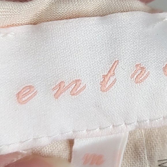 Entro linen and floral lace halter jumpsuit medium - Picture 6 of 11